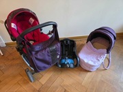 Wózek Teutonia gondola, nosidełko, fotelik samochodowy 3 w 1