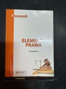 Podręcznik Elementy Prawa, Wydawnictwo Ekonomik