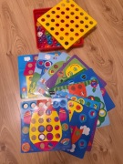 Guzikowa układanka gra sensoryczna edukacyjna 