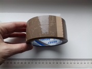 Taśma pakowa przylepna Smart brązowa 48mmx91m =100y klej akryl, Adhesive Ta