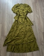 elegancka sukienka z efektem tie dye plus-size 3xl/4xl 46/48