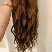 Peruka FVCENT włosy długie brąz