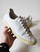 Veja Esplar - białe skórzane buty 43