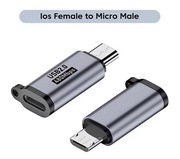 adapter micro usb lightning iphone
