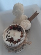 Swiece sojowe dekoracyjne ,zestaw swiayeczny