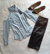 Koszula Guess rozmiar XS błękitny, niebieski 