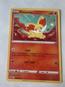 POKEMON KARTA FENNEKIN SILVER TEMPEST  SIT 025/195