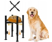 Stojak podwyższający pod miskę dla psa kota regulowany nieużywany