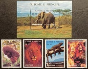 FAUNA ŚWIATA - S. TOME e PRINCIPE ** - czysty