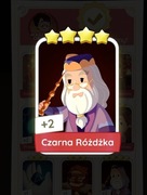 Monopoly GO Zestaw Set 11 Naklejka Karta 4* Czarna Różdżka 