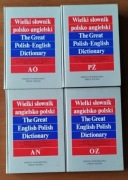 Wielki słownik polsko-angielski i angielsko-polski (4 tomy)