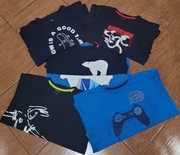 Koszulki/bluzki z długim rękawem 5-pack longsleeve 140 cm (9 lat)