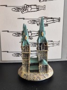 Harry Potter szachy deagostini figurka zamek Hogwart narożnik diorama 