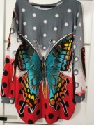 Sweterek motyl 