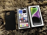 Telefon iPhone 14 128GB Czarny - 93% Kondycji Stan Igiełka!