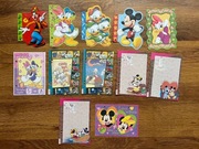 Karteczki Disney Myszka Mickey Minnie Kaczor Donald Goofy 12 szt. (małe)