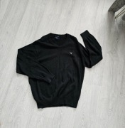 Granatowy sweter Gant xl 42 bawełna 