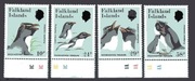 FALKLANDY- 1986.  PTAKI - PINGWINY.   ** 