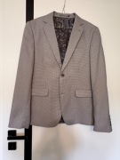 Marynarka Flis - smart casual/ rozm. 176/48 /w kratkę