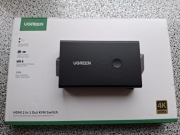 Przełącznik KVM HDMI 2.0 USB UGREEN KVM Switch 2 in 1 HDMI 2.0 4K 60Hz