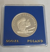 500 zł Wiewiórka 1985