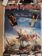 plakat Iron Maiden The Trooper thrash heavy metal Helloween Metallica Vader