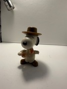 Francuska zabytkowa kolekcjonerska zabawka Snoopy McDonald's z 1999 r