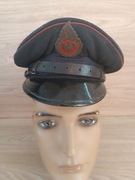 Stara Czapka garnizonowa strażacka. Straż pożarna.