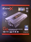 Creative Sound BlasterX G6 – STAN SKLEPOWY, komplet