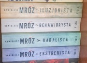 Mróz Remigiusz "Iluzjonista" "Behawiorysta" "Ekstremista" "Kabalista"
