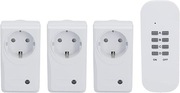 Gniazda zdalnie sterowane na pilota Unitec białe