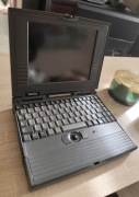 retro laptop 486 procesor kolor ekran + zasilacz