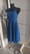 Shein sukienka 36 kobaltowa