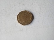I/5 CHILE 5 PESOS 1998