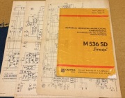 Instrukcja serwisowa magnetofonu M536SD FINEZJA
