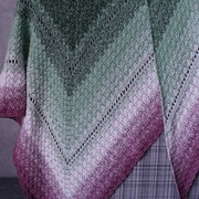 Chusta trójkątna XL Baba RE074 HANDMADE