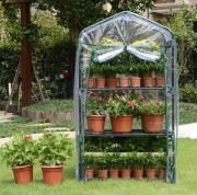 Mini szklarnia - Regał cieplarniany - wys.130 x szer.70 x gł.49 cm