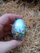 Pisanka wielkanocna (kurza). Pisanki ręcznie malowane. Ozdoba. Prezent 