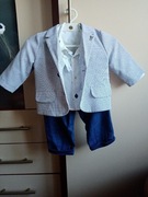 Ubranko do chrztu dla chłopca rozmiar 68-74