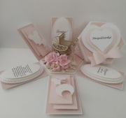 Exploding box kartka narodziny ciąża zostaniecie dziadkami gratulacje