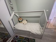 Łóżko domek podwójne dziecięce 160x80