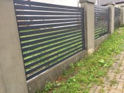 przęsło balustrady bramy ogrodzenia nowoczesne