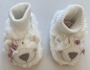 Next baby MISIE super buciki niechodki 0-3m NOWE modna dziewczynka