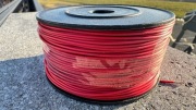 Przewód 0,35 100m kolor Czerwony