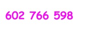 602 766 598 ZŁOTY NUMER T-Mobile