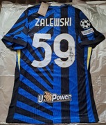AUTOGRAF koszulka Nicola Zalewski Inter Mediolan Liga Mistrzów 2024/2025