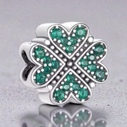 Charm's modułowy cztererolistna koniczyna s925 