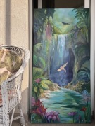 Olejny obraz „Waterfall of the Dragon” 70x140 cm