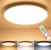 buling Lampa sufitowa LED ściemniana Z Pilotem 24W