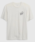 Kremowy t-shirt Gap Sesame Street.